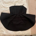 C/MEO COLLECTIVE Black Peplum Strapless Top NWOT XS Photo 0