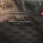 Michael Kors  Black and Gray Vanna Medium shoulder Crossbody Bag Photo 10