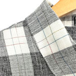 Missguided  | Size 12 | Buffalo Check Plaid Button Down Shirt with Ruffled Bib Photo 5