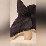 Free People  Jack Zip Boot Women’s Onyx Black Leather Size 8 Photo 6