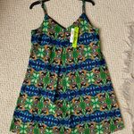 Sam Edelman Tropical Parrot Macaw Tulum Mini Shift Dress Photo 1