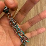 Vintage bracelet silver bracelets women bracelets Blue Photo 5