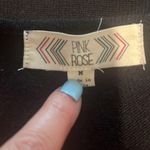 Pink Rose Aztec-Print Body-Con Sweater Dress (M) Photo 6