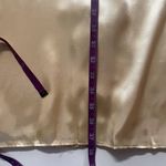 Vintage Kathryn Light Yellow Satin Night Shirt/Gown Size L EUC Size L Photo 7