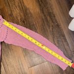 Current Air  Textured Knit Sweater in Dusty Pink Photo 8