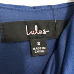 Lulus blue spaghetti strap mini dress prom cocktail party‎ women’s small new NWT Photo 6