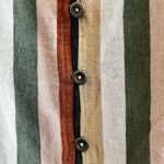 American Eagle  Outfitters Multicolor Striped Button-Down Shirt Photo 4