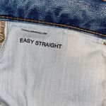 7 For All Mankind Womens Star Panel Easy Straight Button Fly Jeans Blue Size 28 Photo 11