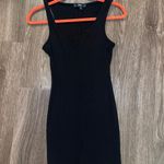 Lulus Black Bodycon Ribbed Dress Photo 1