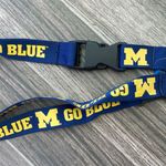 NCAA Michigan Wolverines lanyard NWT Photo 0