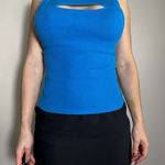 Pistola  Blue Cut Out Tank Size Medium Photo 0