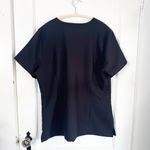 FIGS Technical Collection Catarina One Pocket Scrub Top Black Short Sleeve Large Photo 6