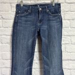 7 For All Mankind Women's Jeans 'A' Pocket Bootcut Flare Low Rise Size 27 Y2K Photo 1