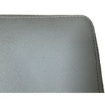 Betsey Johnson  Gray Wristlet Wallet with Strap Zip Around Credit Card Organizer Photo 7