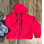 Zyia Active Womens 12 Hot Pink Lightweight Zip-up Hood Athletic Jacket Casual Photo 0