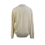 Lingua Franca Cardigan Invest Ivory Cashmere Knit White Size L Photo 8