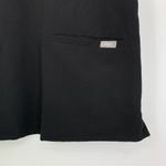 FIGS  Casma Three Pocket Scrub Top Black S Photo 2