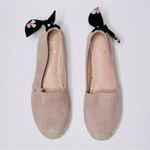 Kate Spade Grayson Pastel Pink Suede Espadrille Flats Shoes Size 7.5 Photo 2
