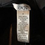 Cache NWT | Black Quilted Ribbed Moto Jacket Belted Zip Up Front Y2K size Med Photo 6