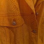 Denim & Co  snakeskin denim jacket Photo 1