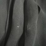 Madewell 1937 Pleated Georgette Mini Skirt 6 Women’s Black B2575 Photo 2