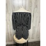 Ambiance Stripped romper Black Photo 2