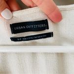 Urban Outfitters  Button Up Short Sleeve Top Cream Sz Small Photo 3