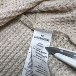 Cupshe Women's Beige Beach Cover Up Waffle Knit Hem Twist Size Medium Photo 10