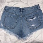 Free People  Denim Shorts We The Free Distressed 28 Photo 1