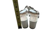 Brenda Zaro White Leather Heart Embellished Heels 37 Made In SpainT3589 Bridal Size 6 Photo 7