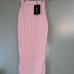 Pretty Little Thing Rose Second Skin Bodycon Midaxi Skirt Photo 3