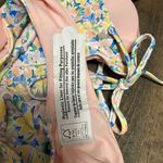 Gianni Bini New GB One Piece Swimsuit, Multicolor Floral, Neck Strap-Tie Small Photo 5