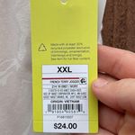 All In Motion  cream and white size 2XL Photo 2