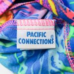 One Piece Vintage 80s Pacific Connections Neon Swimsuit Photo 9