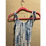 Young USA Blue And White Tie Dye Sundress Woman’s Size Small Photo 8