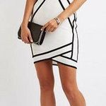 Charlotte Russe Bustier Strappy Bodycon Dress Photo 0
