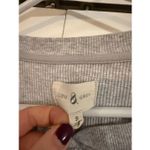 Lou & grey  grey waffled Henley long sleeve size small Photo 2