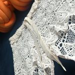 Cynthia Rowley  Creme Lace Cover Up Short Size S Photo 2