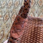 CEM Vintage Woven Structured Leather Brazilian Shoulder Brown Photo 4