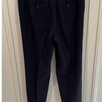 Aritzia Babaton Women's Navy Wool Dress Pants Trousers Classic Career Photo 2
