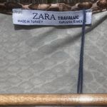 ZARA  Snakeskin Long Sleeve Bodysuit For Women NWT Photo 6