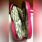 Juicy Couture Pink Flash Love Mode Heart Zip Around Wristlet Photo 2