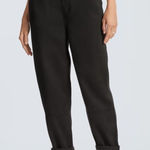 Everlane  Women’s 6‎ Tencel Relaxed Fit Chino Pant Black Slouchy Trouser New Photo 0