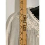 New York Company Womens Mini Dress Embellished Floral Gradient Blue White Small Photo 4