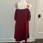 Anthropologie NWT Petite Sunday in Brooklyn Cold Shoulder Bow Dress Photo 2