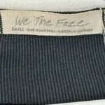 We The Free Free People  Washed Gray Long Sleeves Ribbed Gigi Top Size Small Photo 8