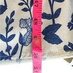 Goodnight Macaroon Paula Blue and White VNeck Long Sleeve Maxi Dress. Size Small Photo 4