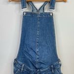 Gap Maternity Ankle Cropped Stretch Denim Jean Bib Overalls pants womens S new Photo 3