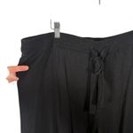 Members Mark Luxury Cashmere Blend Wide Leg Pant Black NEW Womens XXL Photo 1