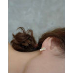 Luxury Zircon Gold plated Stud Earrings Gold Photo 3